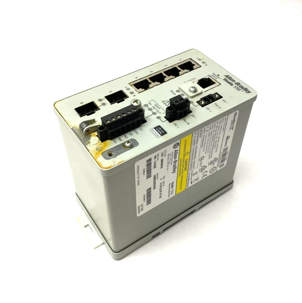 Used Allen-Bradley Ser. A Stratix 5700 Managed Ethernet Switch Network Switches Michigan US | Maverick Industrial Sales #1487484