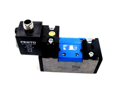 NEW FESTO MDH-5/2-D-1-M12-C-SA SOLENOID VALVE 197125 MDH52D1M12CSA
