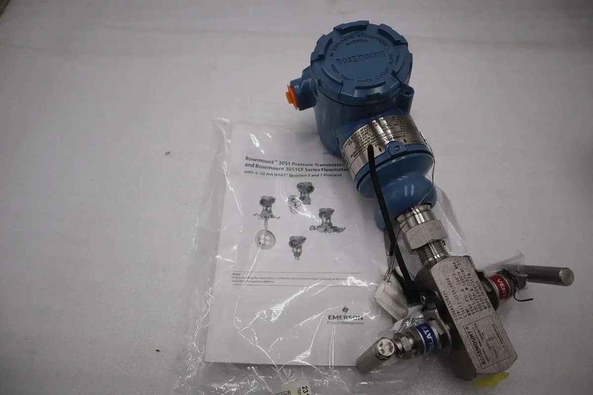 ROSEMOUNT 3051T / 3051TG2A2B21AS5K5 NEW TRANSMITTER W/ C30612-2126-0000 #G379A