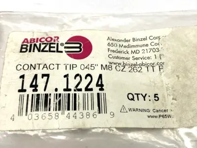 USED ABICOR BINZEL 147.1224