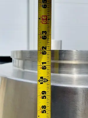 Martin Petersen Co. 33 Gallon Stainless Steel Jacketed Mix Tank