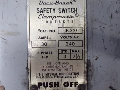 USED ITE IMPERIAL CORPORATION JF321