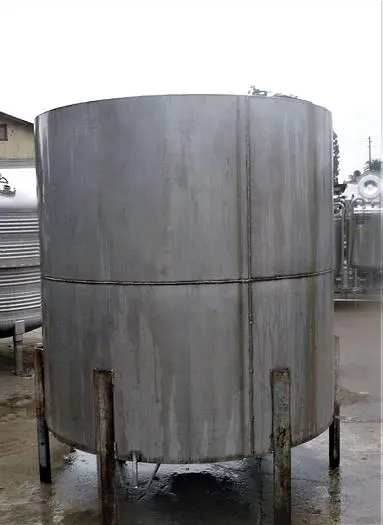 Tank, 1,250 Gallon, S/st, FT/FB, 6' X 6', #S744092