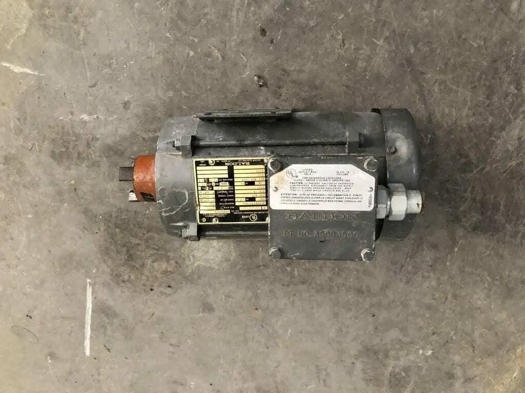 Baldor IDXM7008 1/2HP Hazardous Locations Motor 230/460V 1750/2700RPM 60Hz 3PH