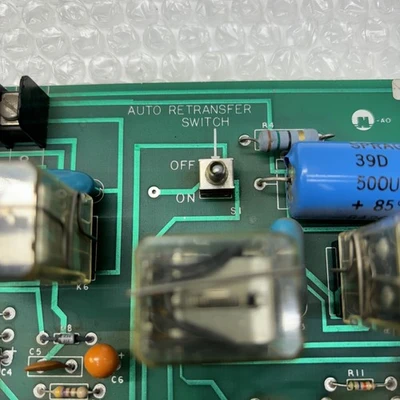 ** PREOWNED AUTO RETRANSFER SWITCH 213507 SCI  411356 CIRCUIT BOARD #