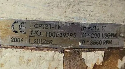 USED SULZER CPT21-1B