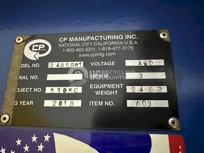 Used 2013 CP MANUFACTURING 3495991 35 FOOT SORTING SYSTEM Shredders Ohio US | US Recycling Equipment #1354937