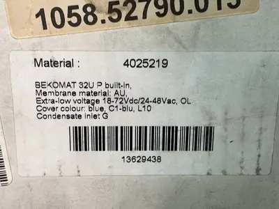 New | in-Stock BEKO TECHNOLOGIES 4025219 Air Compressor Parts Ohio US | HGR 24 #1280616