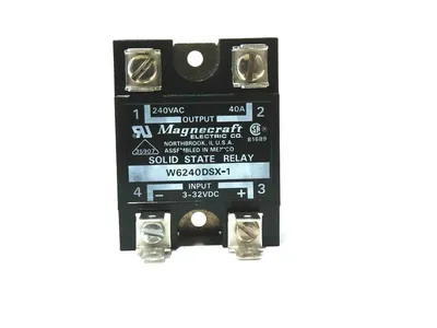 NEW MAGNECRAFT W6240DSX-1 SOLID STATE RELAY W6240DSX1