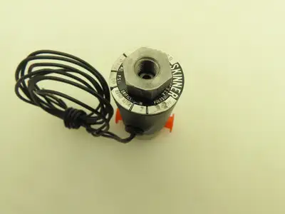 Honeywell Skinner B16DK9050 Solenoid Valve 3-Way NO 12VDC 50 PSI 1/8" NPT