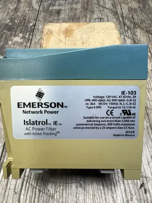 EMERSON ISLATROL Electrical/PLC/Automation | ESS Industrial Equipment Sales (8)