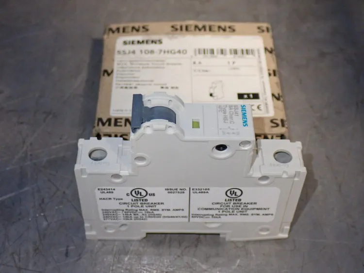 New | in-Stock SIEMENS 5SJ4 1087HG40 Circuit Breakers Ohio US | HGR 24 #1132210