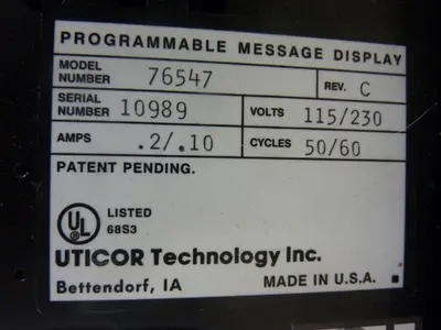 USED UTICOR PMD300S