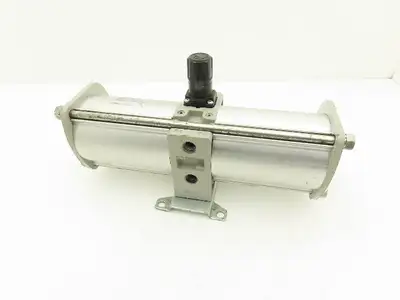 SMC VBA40A-T04GN-Z Pneumatic Air Booster Regulator 15-145psi 1/2"npt
