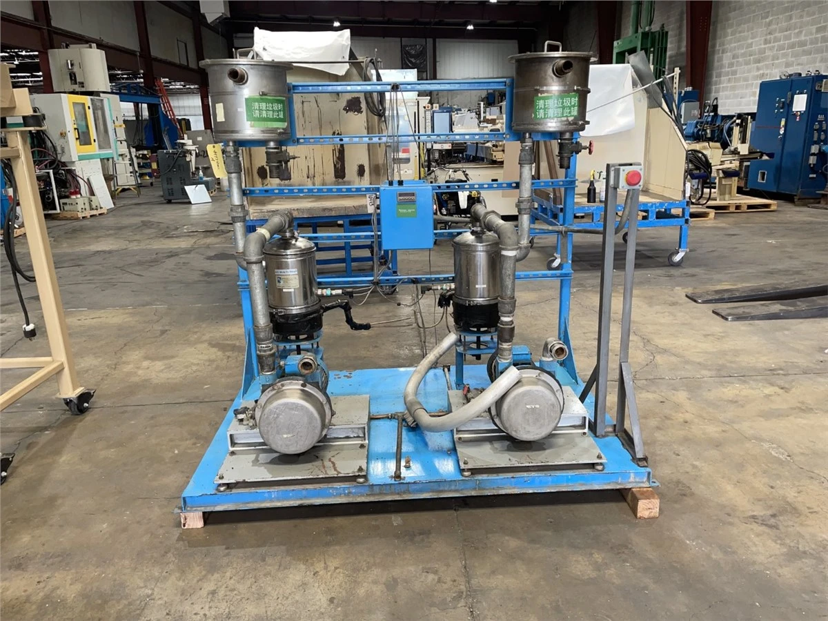 Vacuum Pump System For Vent On Extruder