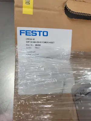 FESTO VALVE TERMINAL 18200 CPV10-VI-10P-10-8A-FB-R-Y-5M3C+GQCT Loc.6A