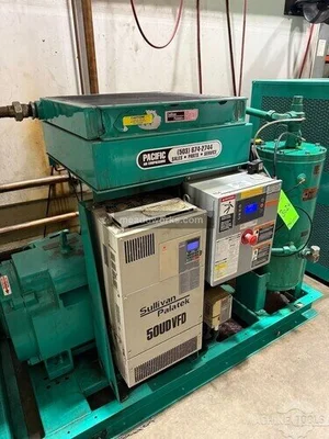 Used SULLIVAN PALATEK 50UD VFD Rotary Screw & Sliding Vane Air Compressors Illinois US | Meadoworks #1492253