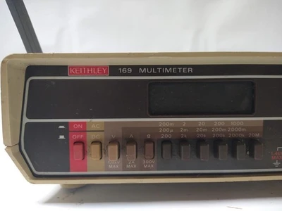 Keithley 169 Digital Multimeter DMM AC/DC Voltage Resistance Test