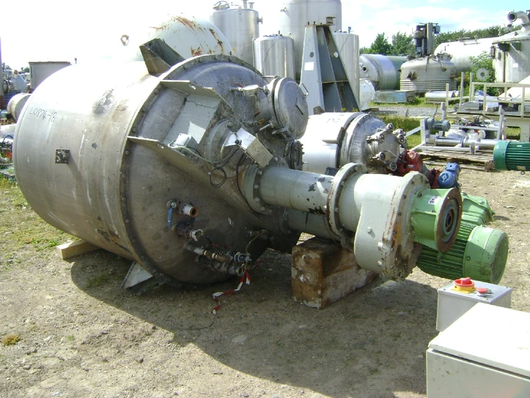 Used IVANS 2,400 Litre Stainless Steel Tanks New Jersey US | Perry Equipment #120697