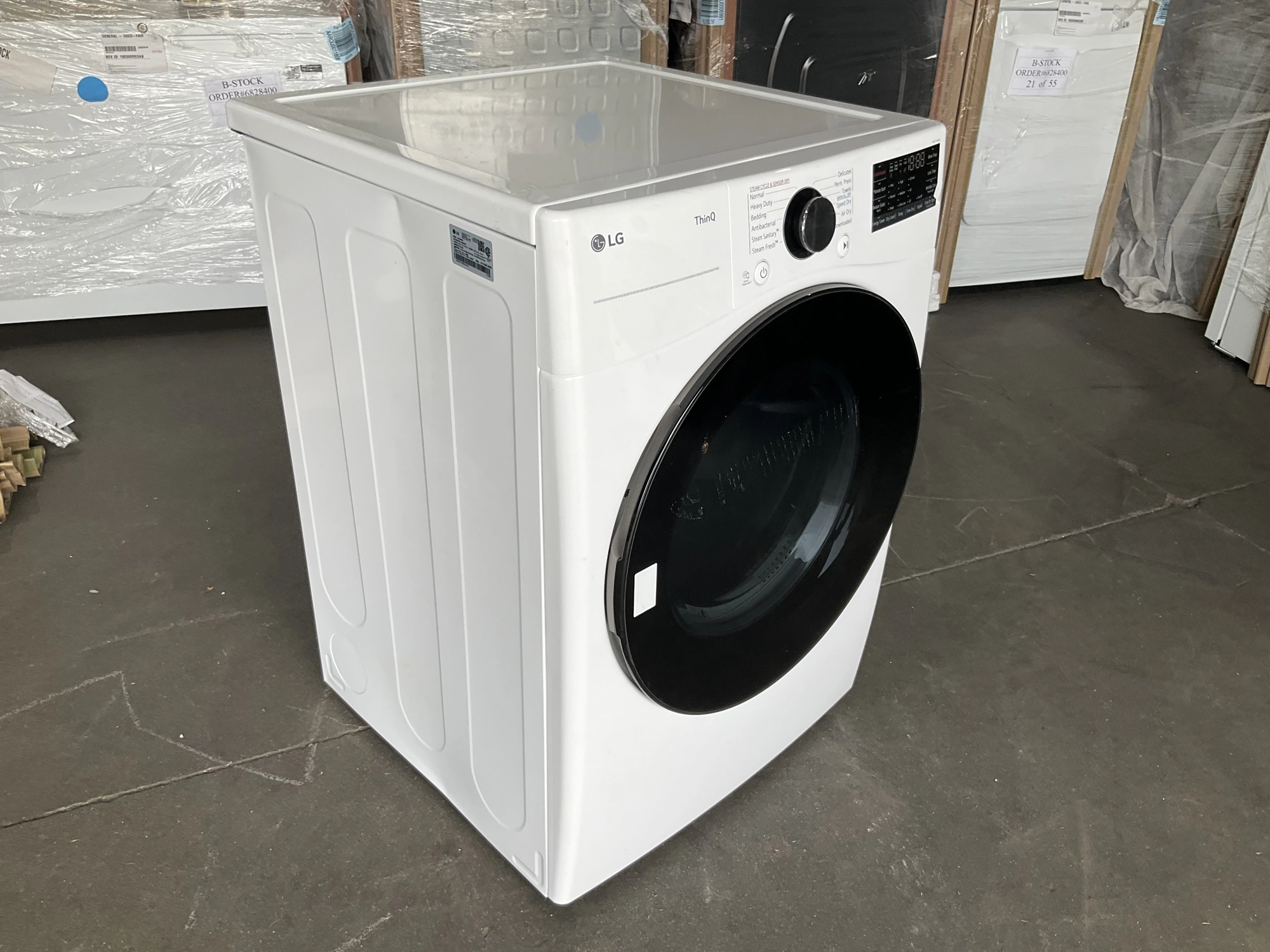 Used LG DLEX4080W Restaurant Small Appliances Michigan US | Miedema Asset Management Group #1320949