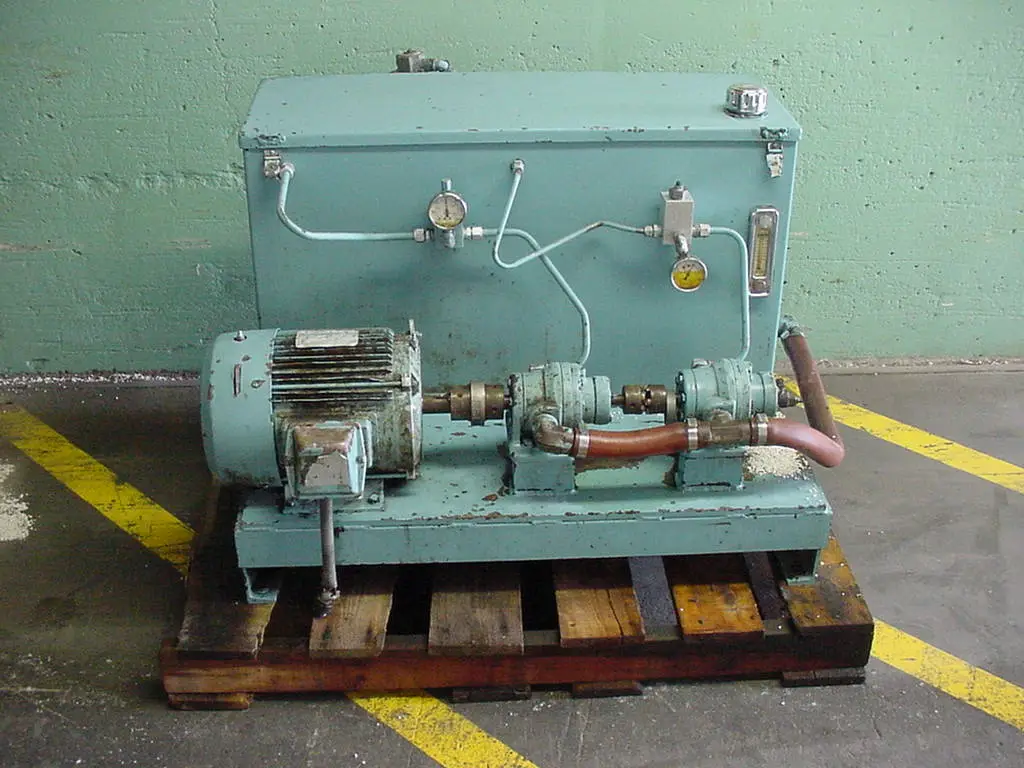 SPC2848  Pump 7.5 hp hydraulic power unit, 48 gal. reservoir tank