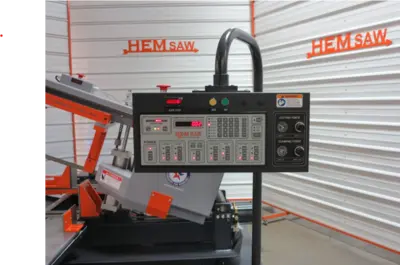 2025 HE&M SAW H90A-C Horizontal Band Saws | Midstate Machinery (2)