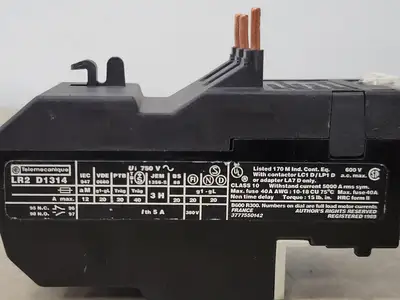 USED TELEMECANIQUE LR2 D1314