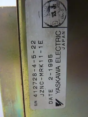 USED YASKAWA JZNC-MRK11-1E