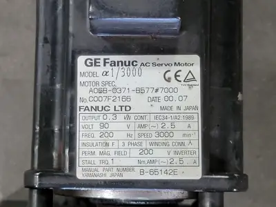 USED 2007 FANUC A06B-0371-B577#7000