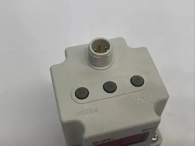 Used SMC Electro-Pneumatic Regulator, 1/4" NPT Ports Air Pressure Regulators Michigan US | Maverick Industrial Sales #1407073