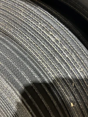New 6 Rolls 59.5″ Textured Rubber Conveyor Belt 3mm x Approx. 700′