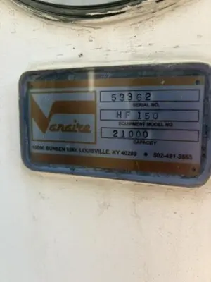 USED VANAIRE HF150 WT AIR SCRUBBER & FUME COLLECTOR