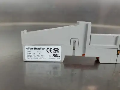 Used Allen-Bradley 1734-MB Ser A PLC Base Unit PLC Chassis South Carolina US | Palmetto Automation #1520646