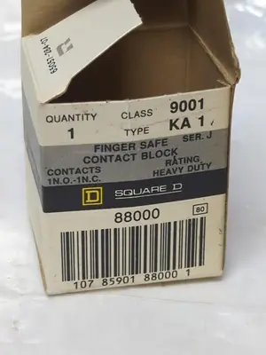 New | in-Stock SQUARE D 9001 KA 1 Miscellaneous Equipment (Electrical & Power) | Surplus Asset Holdings #1194006
