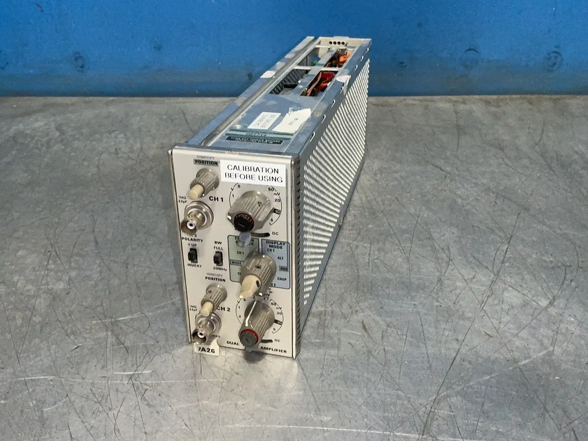 Used TEKTRONIX 7A26 Oscilloscope Accessories Ohio US | HGR 24 #1463418