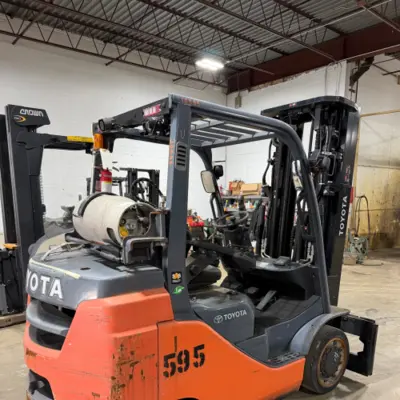 Used 2014 TOYOTA 8FGCU35U Liquid Propane Forklifts Pennsylvania US | National Lift Equipment #1382080