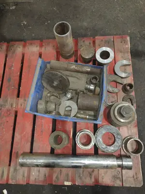 3" DROTT MOBILE HYDRAULIC BUSHING / TRACK PINS PRESS WITH TOOLING: STOCK #19036