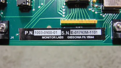 Monitor Labs 1003-0900-01 Signal Processor Board Used