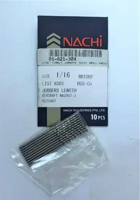 ASSORTED JOBBER DRILL BIT SET, COBALT/CARBIDE, VARIOUS SIZES, 100+ PIECE LOT