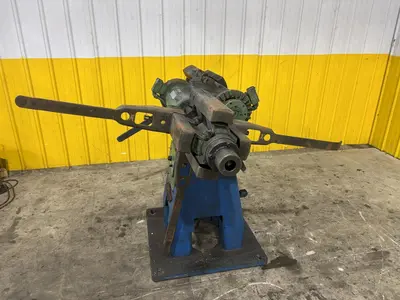 2,000 LBS X 12" LITTELL MODEL #20-12 DOUBLE END PULL OFF UNCOILER COIL REEL: STOCK #23712