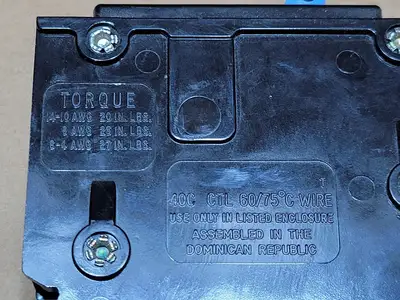 USED WESTINGHOUSE BAB1015