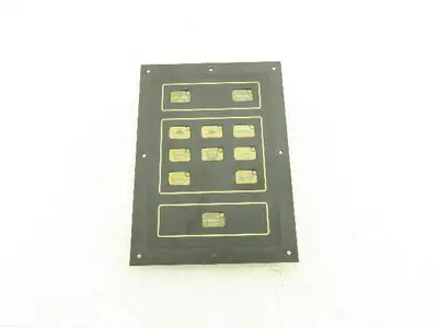 Cincinnati Milacron 3-525-0952A Operator Interface Panel 11-Button Rev. B GT2