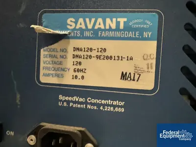 USED Savant Universal Savant Speedvac Centrifuge