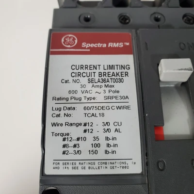 Used GE SELA36AT0030 Misc Industrial Equipment California US | American Industrial Supply Co. #1377031