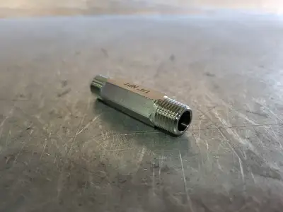 Pipe Nipple 1/4" NPT x 2-1/4", 304L