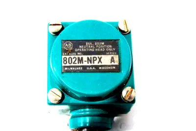 USED ALLEN BRADLEY 802M-NPX LIMIT SWITCH SER.A 802MNPZ