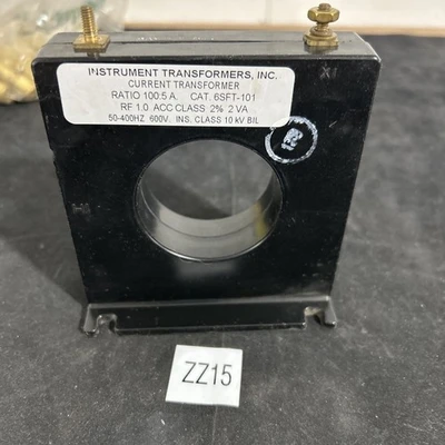 USED INSTRUMENT TRANSFORMERS INC 6SFT-101