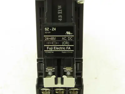 Fuji Elec BM3RSB-010 Manual Starter 6.3-10A Adj Overload w Contactor Lot of 2