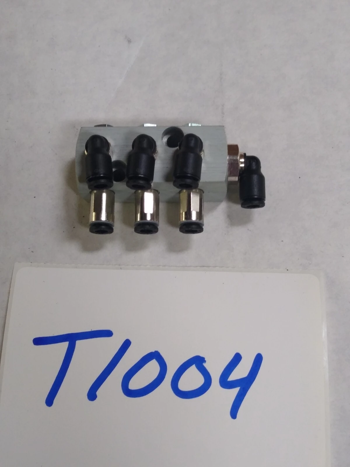 Pneumatic Push In Fitting Air Manifold Union (7 STATION)