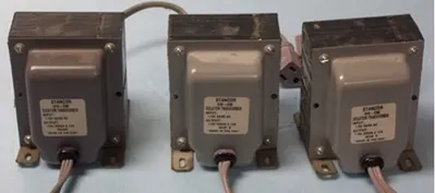 QTY. 3. STANCOR ISOLATION TRANSFORMERS INPUT 115V ...